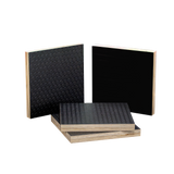 Black Plywood Squares Set Hex Pattern